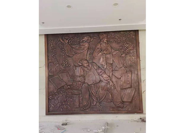 铜浮雕作品