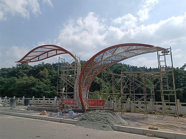 不锈钢雕塑作品